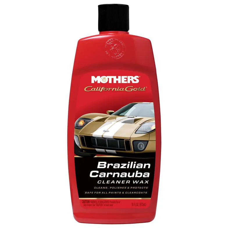 Cera de Carnaúba Líquida Mothers Cleaner Wax Califórnia Gold - 473ml