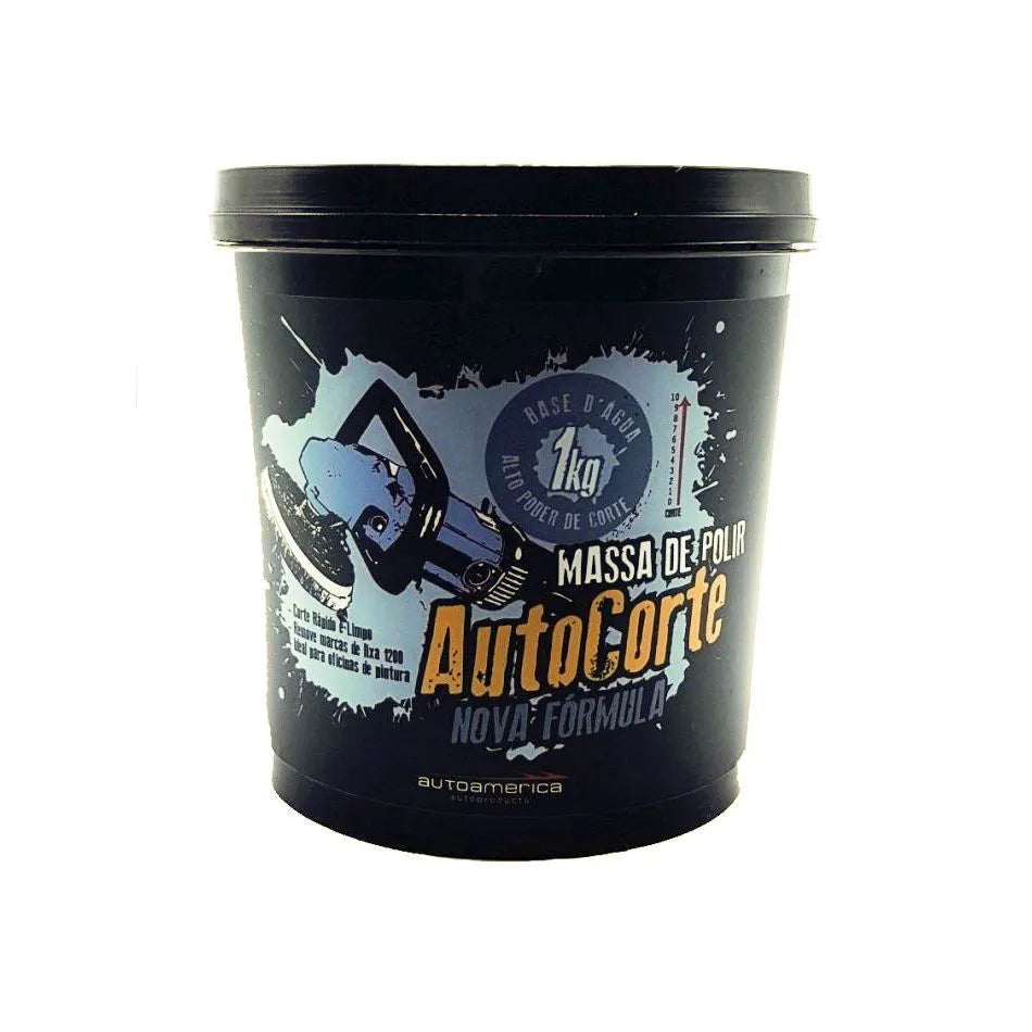 Massa de Polir Autoamerica Auto Corte - 1Kg