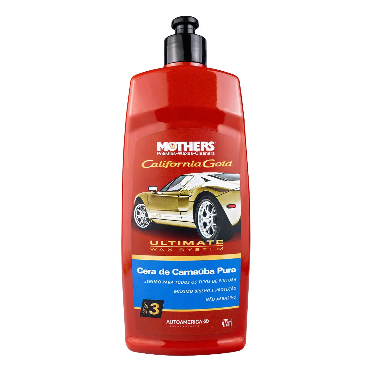 Cera Líquida de Carnaúba Pura Mothers Califórnia Gold - 473ml