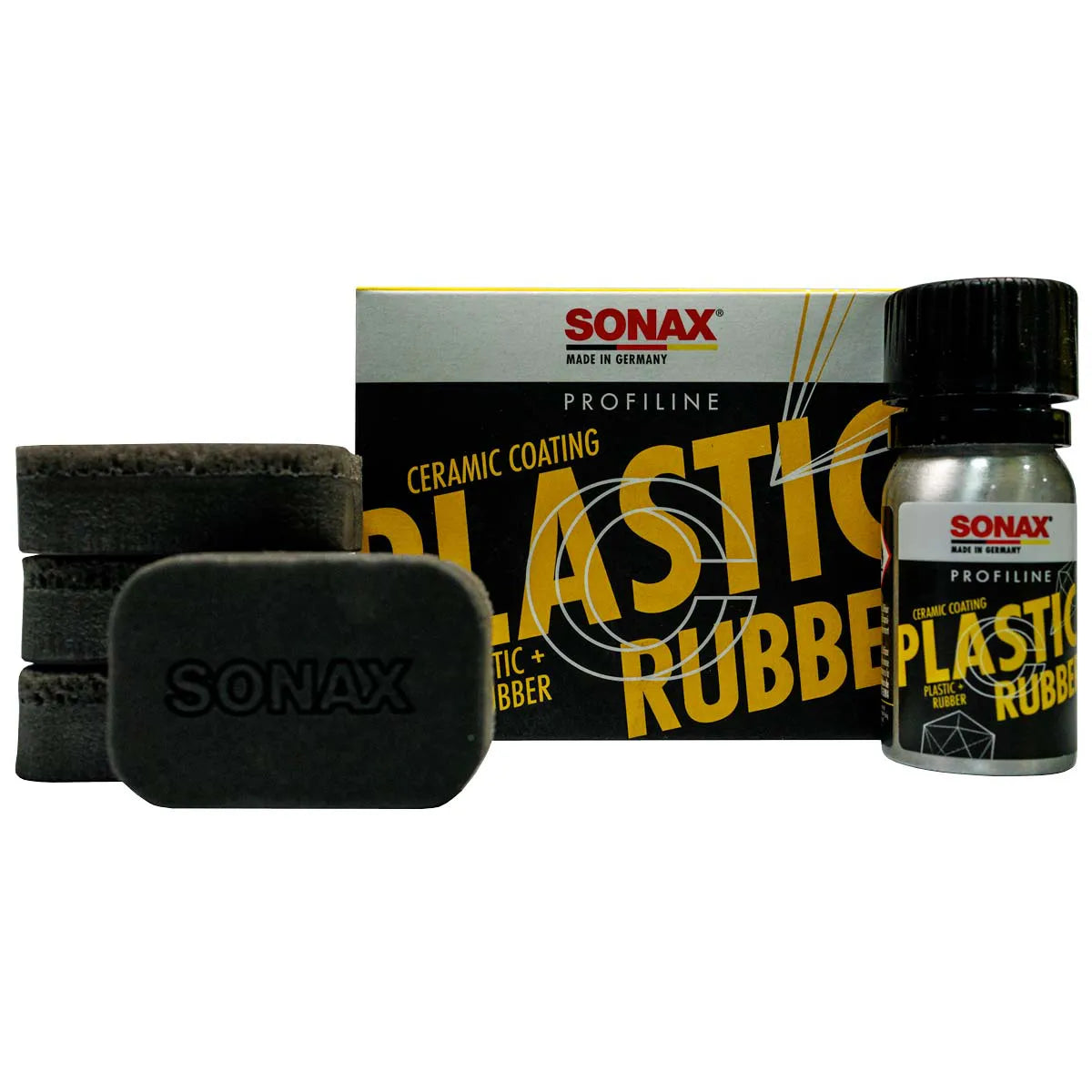 Coating Cerâmico SONAX CC Plastic + Rubber - 50ml