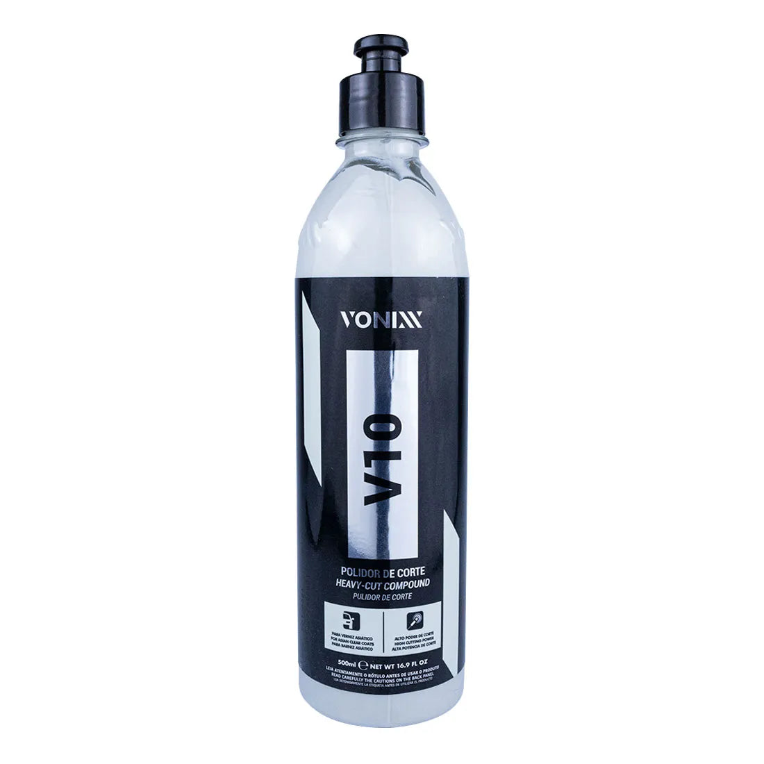 Composto Polidor de Corte para Verniz Macio Vonixx V10 - 500ml