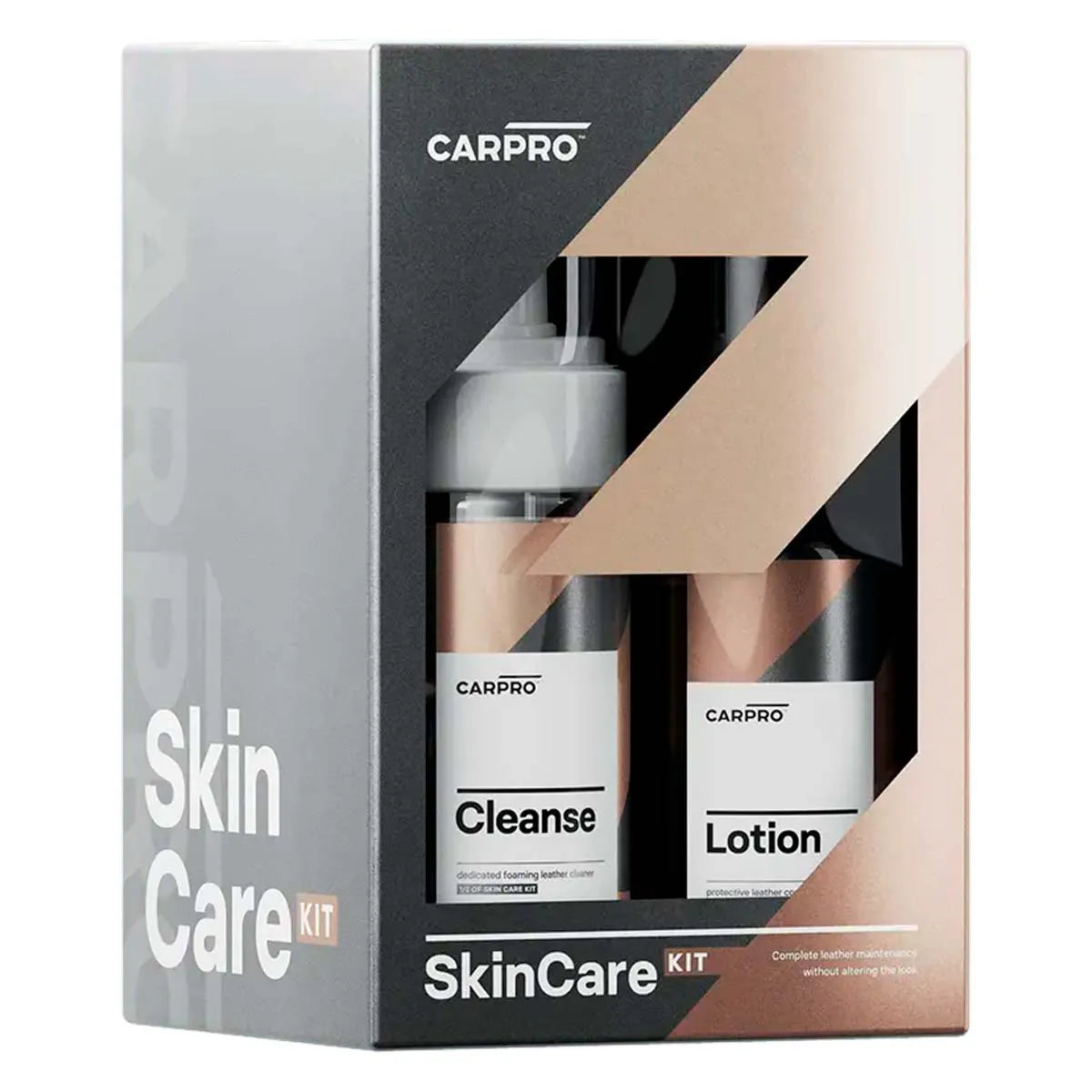 Kit CarPro SkinCare - Limpador e Condicionador de Couro