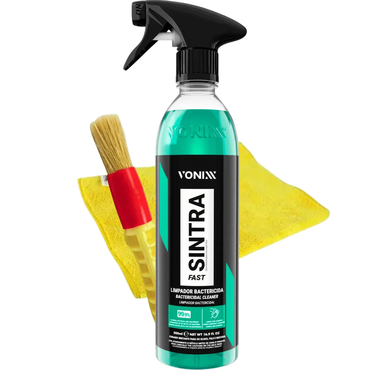 Kit Vonixx Sintra Fast 500ml + Pincel Roma + Flanela