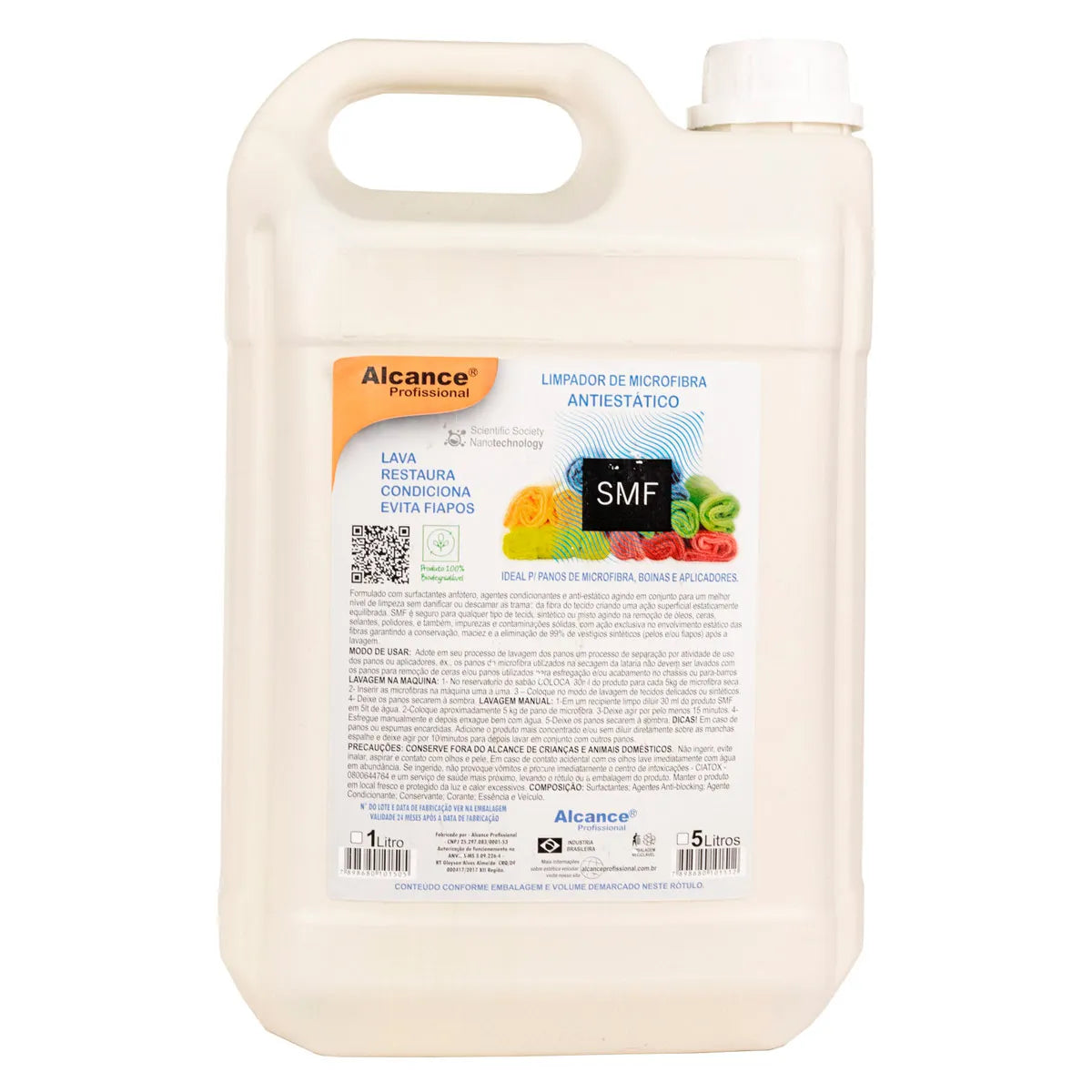 Limpador de Microfibra Alcance Profissional SMF - 5 Litros