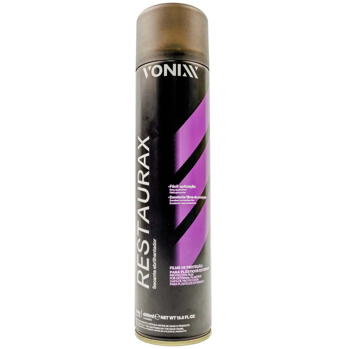 Restaurador de Plásticos Vonixx Restaurax Aerossol - 400ml