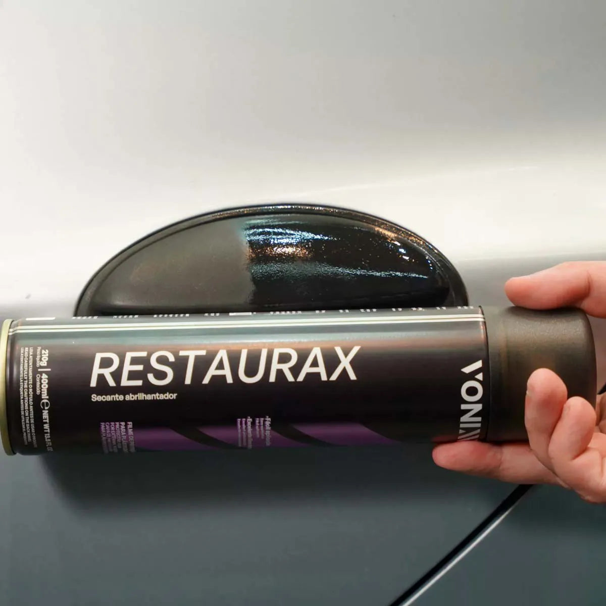 Restaurador de Plásticos Vonixx Restaurax Aerossol - 400ml